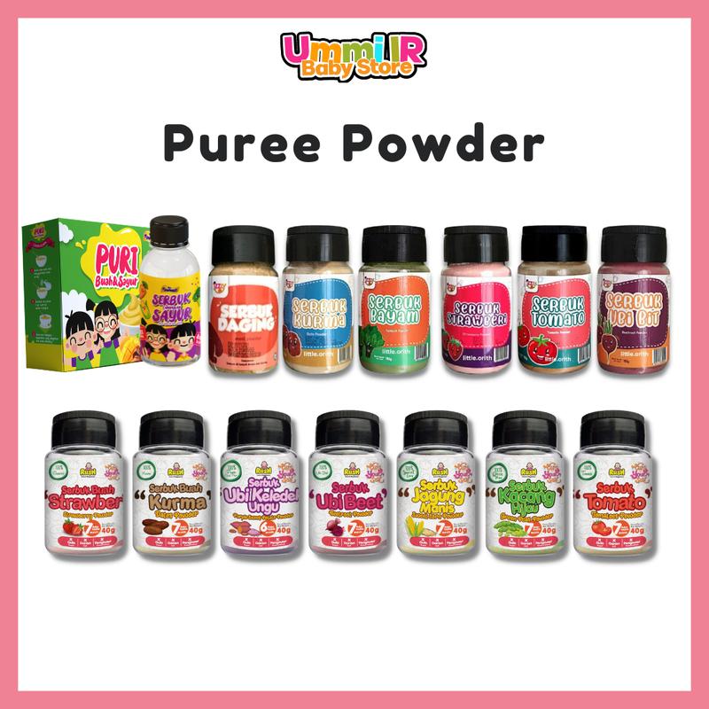 Puree Powder Buah dan Sayur Baby Food 6 bulan Perencah Makanan - TikTok ...