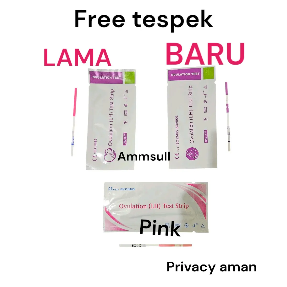 Alat Tes Ovulasi dan Hamil Sekali Pakai - 10 Ovu LH Tambah 1 Tespek Masa Subur