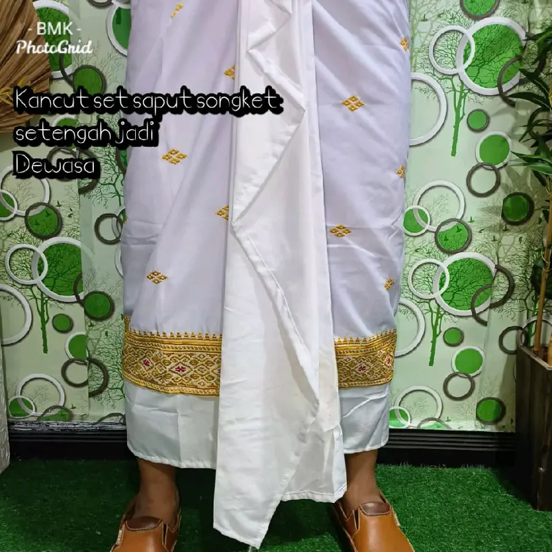 kamben setengah jadi Setelan Pria 6