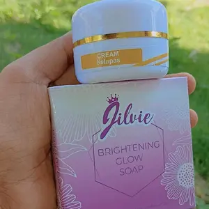 Jilvie Krem Kelupas dan Sabun ( Untuk Kukit Badak ) Paket Pemula