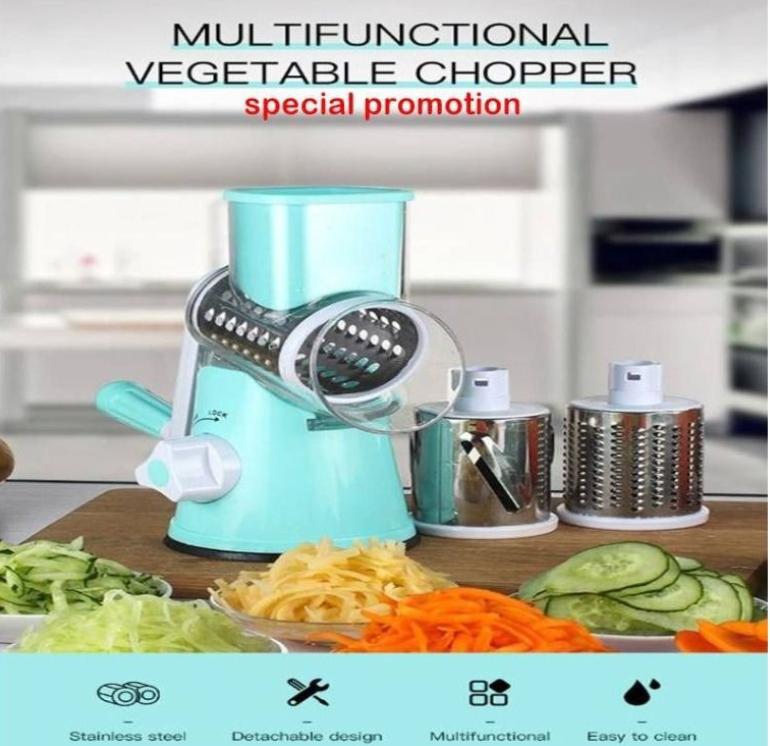 Product Introduction of Stainless steel Vegetable Cutter Grater cutter garlic slicer Shredder Slicer Grinder 0