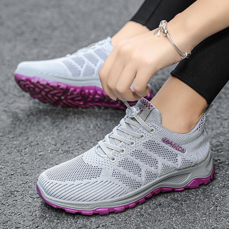 Sepatu Wanita Dewasa Terbaru Sepatu Sneakers Wanita.Sepatu Olahraga Wanita Bernapas.Sepatu Jalan Santai  Casual  Shoes Running Sport 5