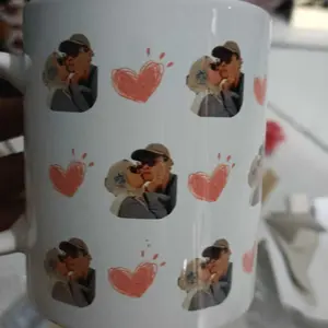Gelas Murah Gelas Mug Custom Wajah Muka Aesthetic Kualitas Import Tebal SNIMug Keramik Premium Putih Cemerlang Bisa Custom Foto
