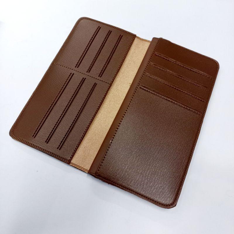 Dompet Panjang Pria Dompet Panjang Kulit Sintetis 3