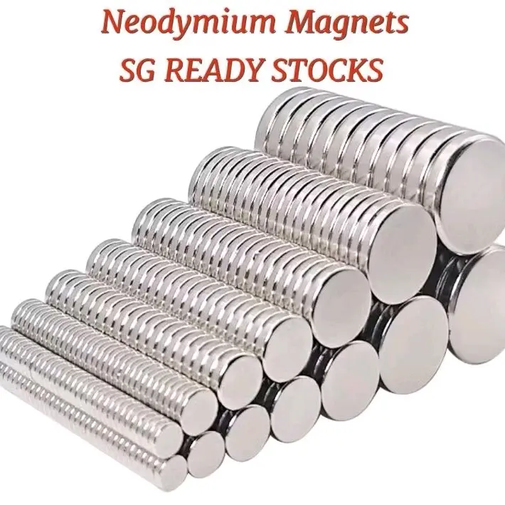 Round Disc N35 Neodymium Magnet for Craft 3-10mm