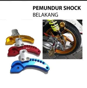 Pemundur Shock Full CNC Belakang Matic Mio - Beat - Vario | XTM