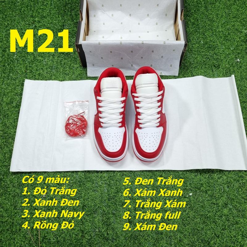 M21 Giày Sneaker Cho Nam Nữ Làm Bằng Da Đế Cao Su Dày 3cm Mũi Tròn Đi Tôn Dáng Êm Chân