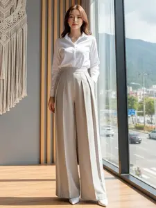 Lavie Pants - Culote Palazzo Highwaist Celana Panjang Wanita - Fashion Muslim kasual Trendy - Viral