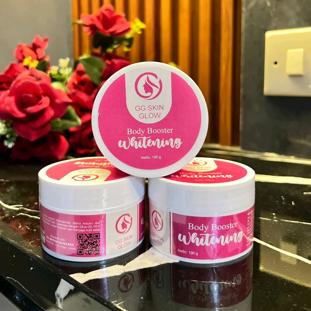 BODY WHITENING BOOSTER HIGHDOSE BPOM Memutihkan