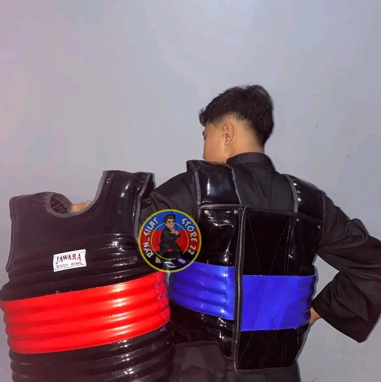 (Sepasang) Body protector aturan baru Jawara Velcro standar Internasional Outdoor 4