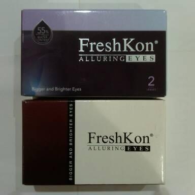 Gambar Softlens Disposable Freshkon Alluring Eyes-Mystical Black dari TLS Optical Center Kota Administrasi Jakarta Utara Tokopedia