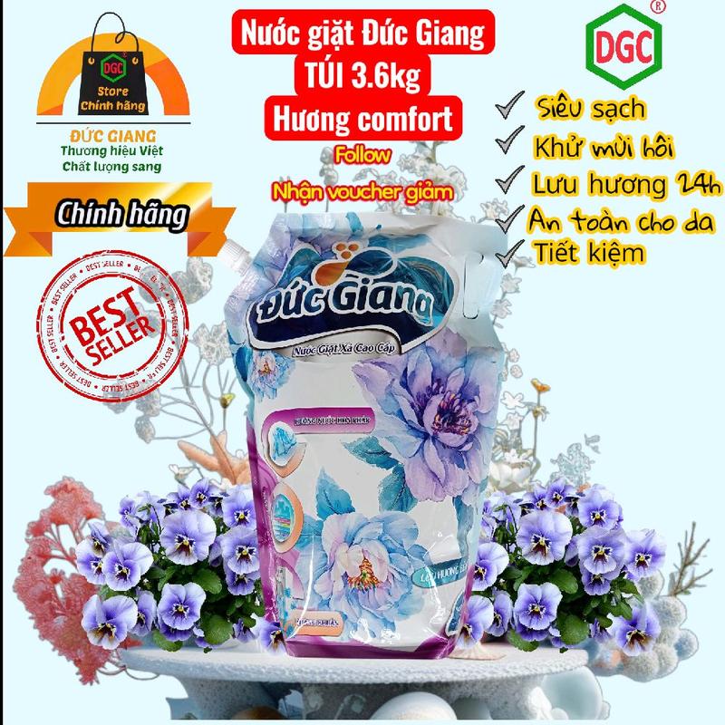 Nước giặt đức giang 3.6kg hương comfort