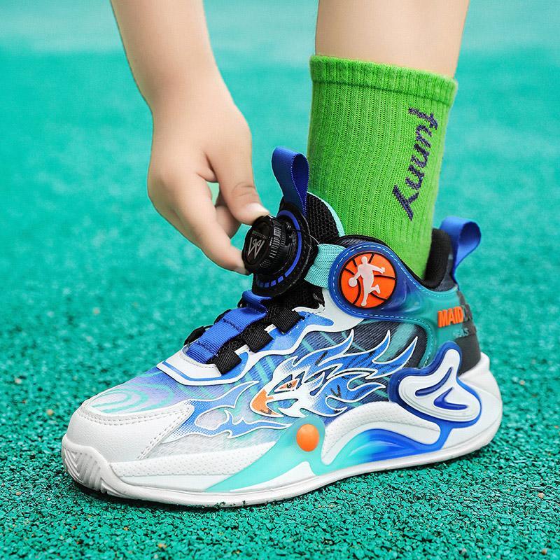 (COD)iFans Sepatu Sneakers Anak Sepatu Kets Ankle Anak Sepatu Olahraga Anak Laki Laki Ringan Breathable 6-15 Tahun 2