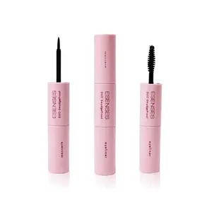 ESENSES Duo Smudge Proof Mascara & Eyeliner 2in1 Anti Air Waterproof Longlasting Makeup