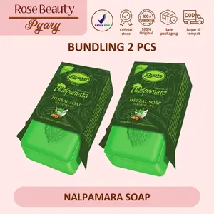 [PROMO DAPAT 2] NALPAMARA SOAP SABUN BADAN DAN WAJAH BPOM Mencerahkan Tubuh