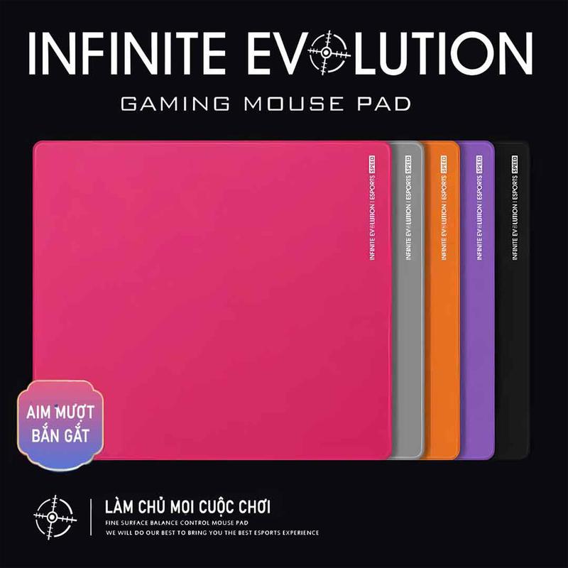  Lót Chuột Gaming FPS Kích Thước 45x40cm Nhiều Màu Trơn Basic Pad Chuột Gaming Chống Trơn Trượt 