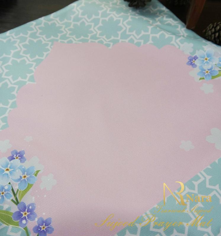 Sajadah Traveling Sujud LILY - TOSCA Pocket Saku Waterproof Printing Prayer Mat Traveler Mini Sajadah Sujud Traveling Traveler 5