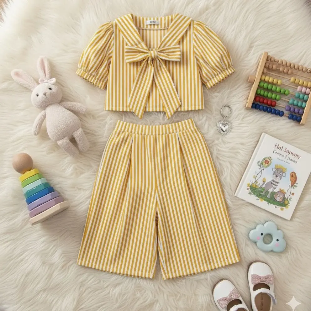 Yellow Setelan Salur
