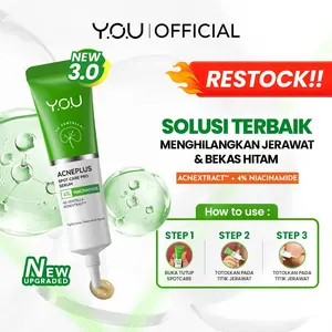 [CREATOR EXCLUSIVE] YOU AcnePlus Spot Care Pro Serum Obat Totol Jerawat Obat Jerawat Obat Bekas Jerawat Acid Wajah Acne Spot Treatment Totol Wajah Berjerawat 24 jam Memudarkan bat Jerawat Obat Bekas Jerawat Acid Wajah Acne Spot