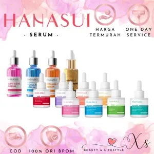 HANASUI SERUM VITAMIN C POWER PEELING/ BRIGHT / BARRIER/ BAKUCHIOL/MINI PORE /GOLD/ACNE SERUM/VITAMIN C Acid Hitam Wajah Niacinamide
