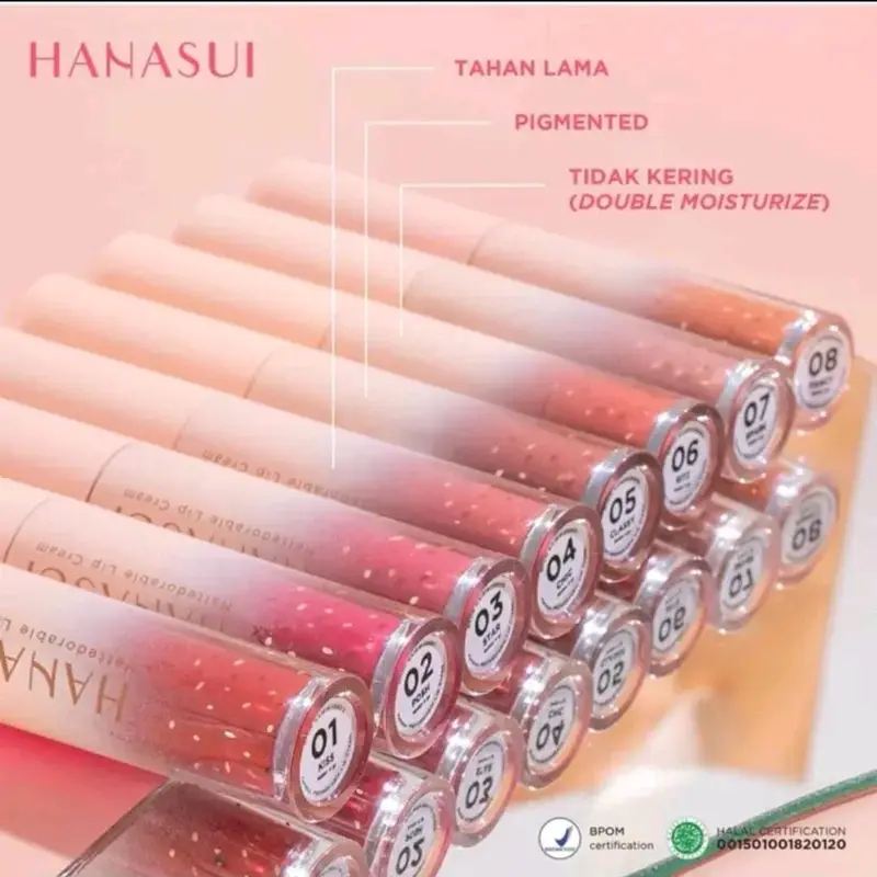 HANASUI Mattedorable Lip Cream | Lipcream Matte 3