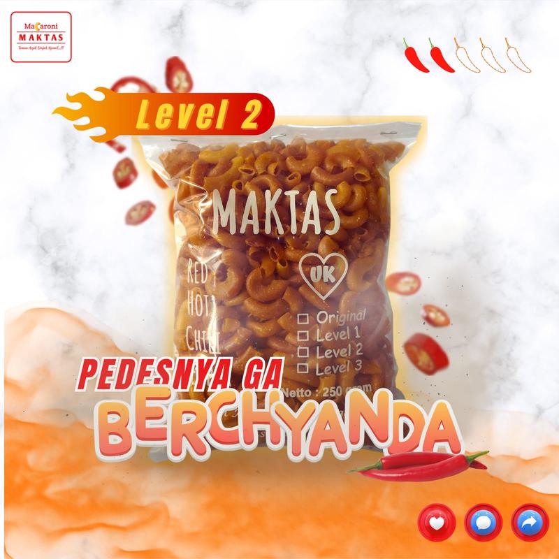 MAKARONI MAKTAS KEMASAN 1KG TERLARIS TERMURAH 2