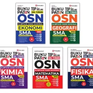 BUKU PATEN TOP DRILLING OSN SMA MATEMATIKA KIMIA GEOGRAFI EKONOMI FISIKA Olimpiade Sains Nasional Terbaru