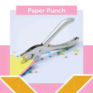 COD One Hole Punch/ Pembolong Kertas Satu Lubang/ Pembolonh kertas/ Pembolong Gantungan Snack Hang Tag Stainless