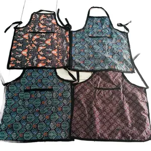 isi 4 pcs Apron/clemek batik ukuran jumbo lebar 60cm x 80cm. harga rp 31550