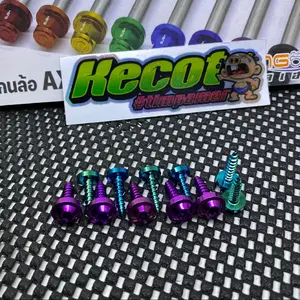 Baut Body Bolt Titanium Yamaha Honda Universal Original Grade5 harga 1 baut