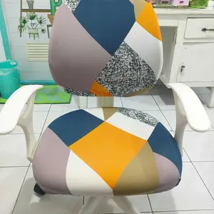 ( hanya jual SARUNG bukan KURSI ) ELASTIS OFFICE CHAIR COVER size: M+ Sarung kursi kantor stretch Anti kotor