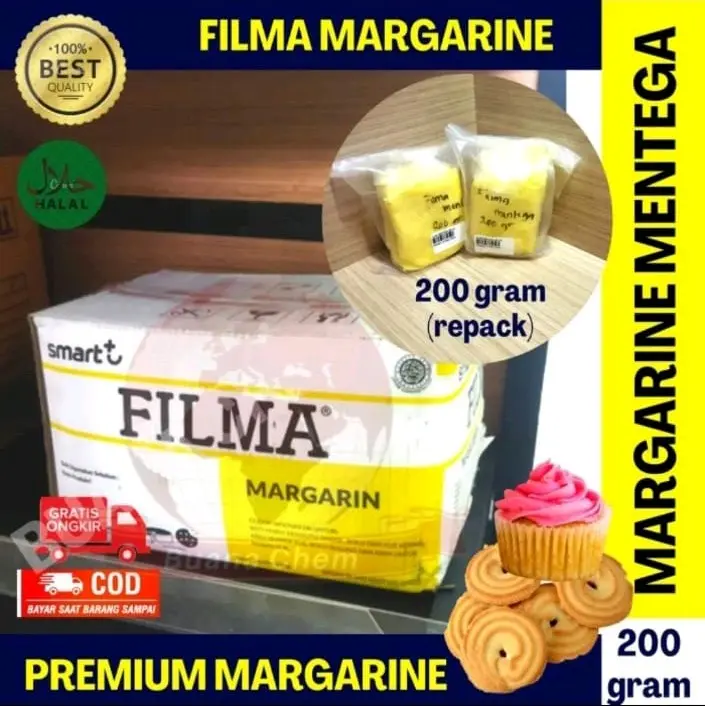 F*lma Margarine 200 gram / Mentega F*lma Serbaguna