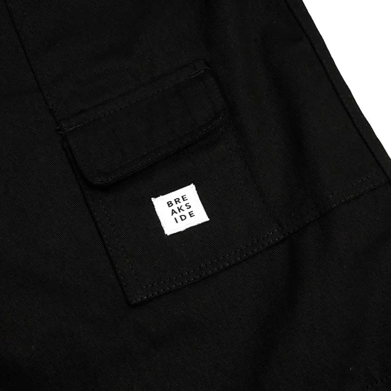 Breakside Short Cargo Rocky - Black Celana Pendek Hitam Pria 5