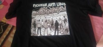 Product Review of Kaos Pasukan Anti Libur Vol 4 Kaos Kata Kata Unisex Cotton Combed 24s Sablon DTF Size S sd XXXL by Markaskaos.id from 𝖄**𝖂 0