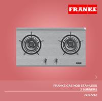 Gambar Franke FHS7212 Kompor Gas Stainless Steel 2 Burners dari PT Surya Pertiwi Kota Tangerang 1 Tokopedia