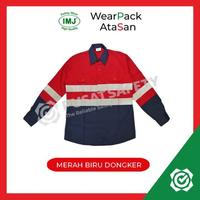 Gambar Baju Safety Wearpack Atasan Lengan Panjang Seragam Kombinasi IMJ dari Pusat Safety Kota Administrasi Jakarta Barat 5 Tokopedia