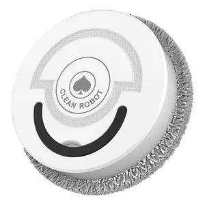 Alat Robot Pel Alat Robot Pel Pengepel Putih Ngepel Lantai Rumah Otomatis