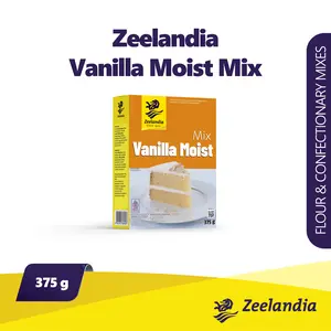 ZEELANDIA VANILLA MOIST MIX 375 G/BOX