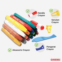 Gambar GREEBEL Crayon Krayon Kids 48 Warna / Kids Oil Pastel 48C (KOP48) Crayon Set Mewarnai Professional dari GREEBEL Kota Administrasi Jakarta Barat 5 Tokopedia