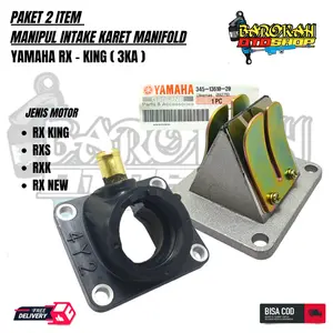 Paket Intek Intake Manipol RX King + Membran Manpul Assy RX King RXS RX King New RXK 3KA - Motorcycle
