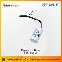 Gambar San-ei Kapasitor Pompa Air Bulat 25 uf 450V Kabel Original Distributor Resmi dari Jakarta Piranti Kota Tangerang Selatan 1 Tokopedia