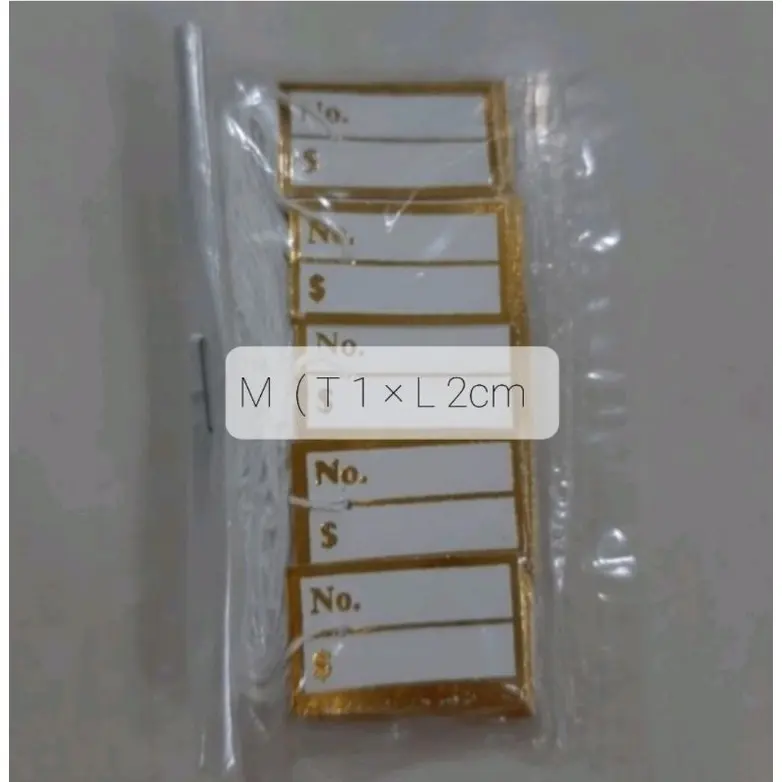 label harga/bandrol harga/label emas/gantungan harga/gantungan kertas/kertas harga/gantungan serbaguna/label perhiasan/bandrol perhiasan/label besar/label kecil 2