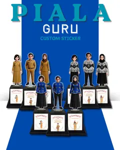 Piala Akrilik Guru Custom Hadiah Murah Souvenir Hari Guru Korpri Teachers Day