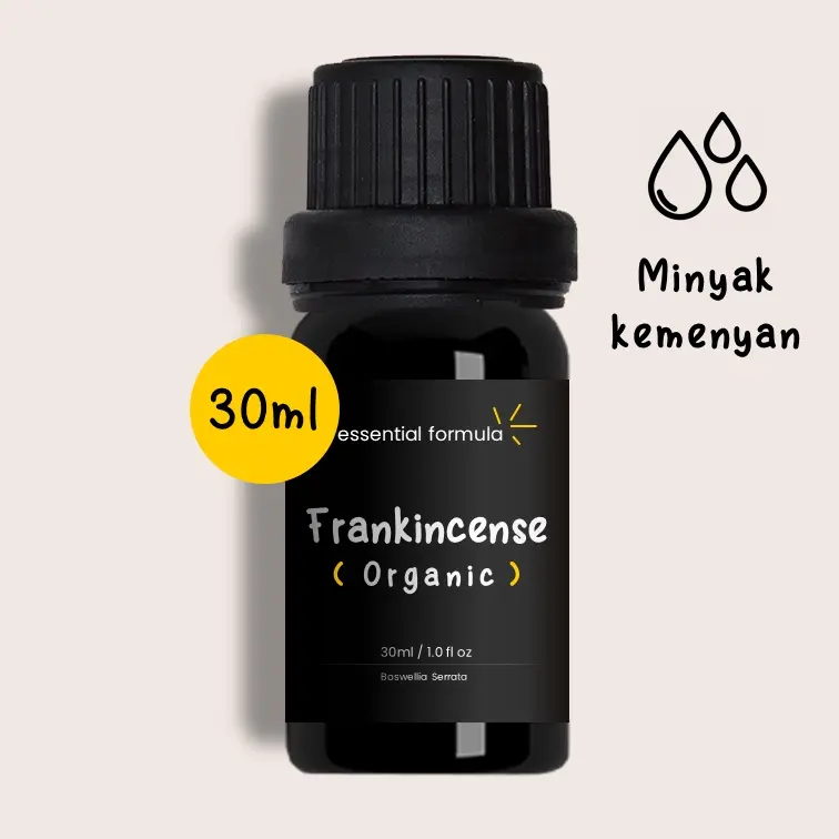 30ML Organic Frankincense Essential Oil Minyak Kemenyan Murni 100% 0