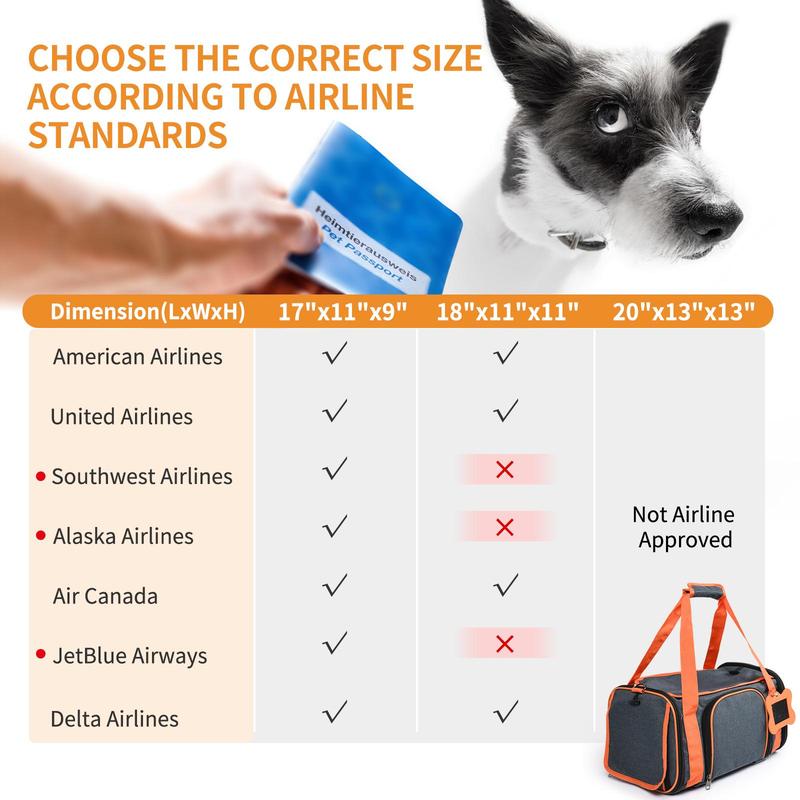 American airlines dog carrier dimensions hotsell