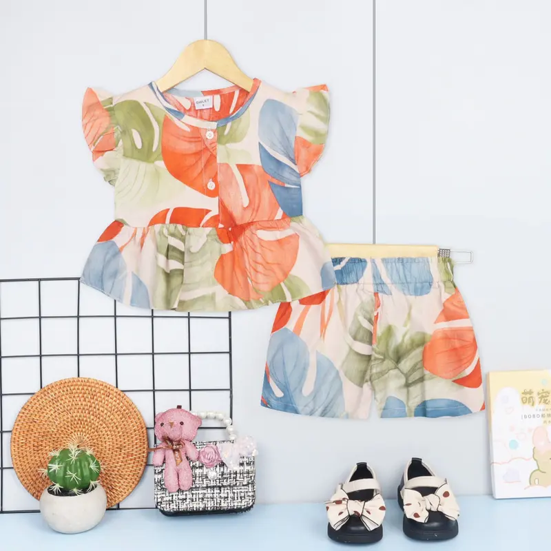Owlet - setelan anak perempuan / setelan rayon anak / baju anak perempuan / rayon anak perempuan Fashion 0