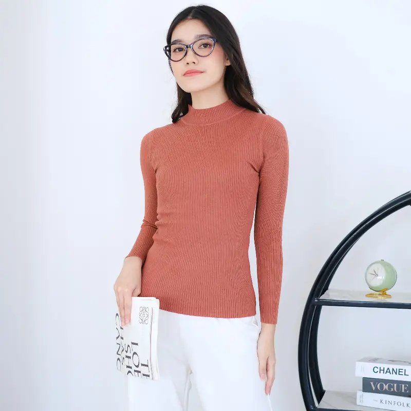 Mayoutfit Inner Knit | Atasan Basic Blus Rajut Inner Manset Polos 7