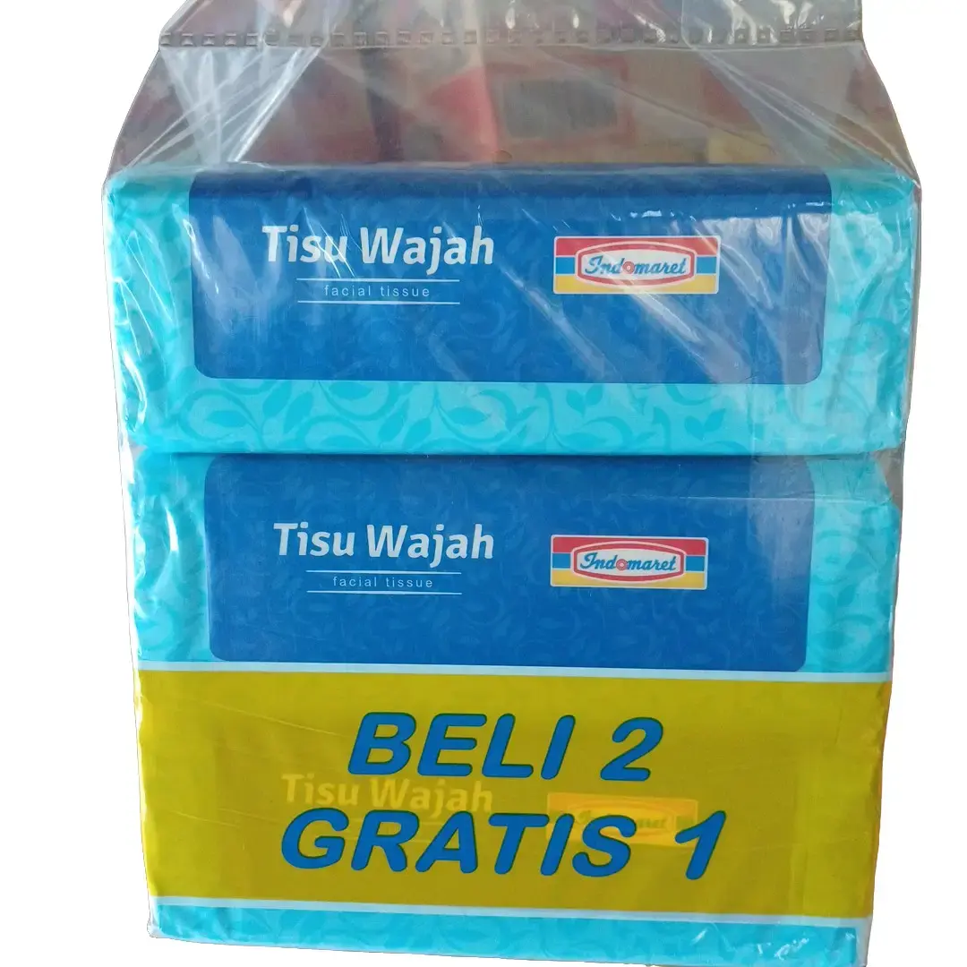 Tisu Wajah Merk Tisu Indomaret 1pack isi 3 (180sx3) - Muka
