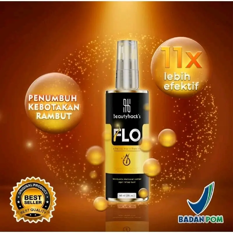FLASH SALE!! FLO Hair Tonic Menumbuhkan Rambut & Kebotakan Dini Dan Perawatan Rambut Kering (Haircare)