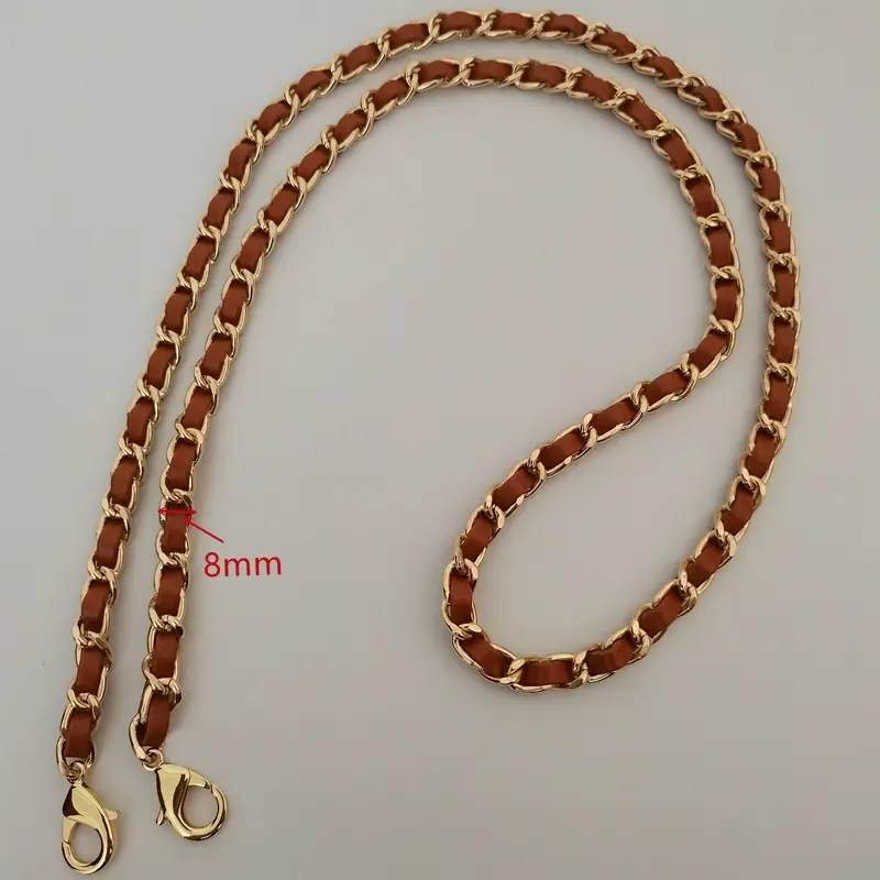 Dây Đeo Túi Da, Màu Vàng Kim, Đeo Vai Và Đeo Chéo, Phụ Kiện Kim Loại, Dây Đeo Túi, Dây Đeo Túi Xách 2